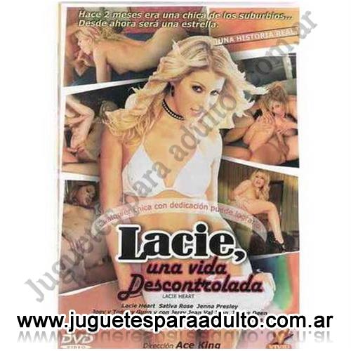 Películas eróticas, , DVD XXX Lacie Una Vida Descontrolada
